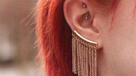 hot ear piercing